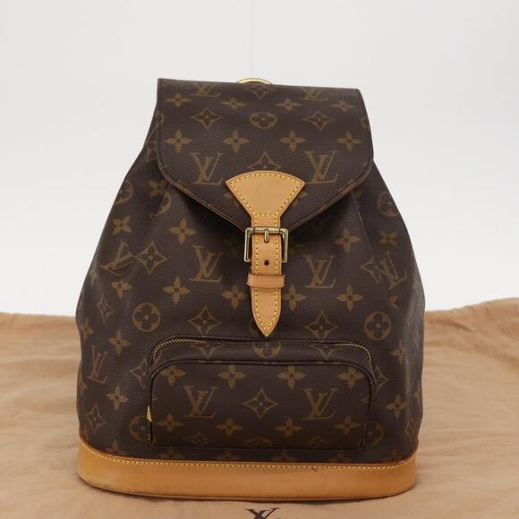 LOUIS VUITTON Monogram Montsouris MM Backpack M51136 LV Auth 157302V - Picture 12 of 16